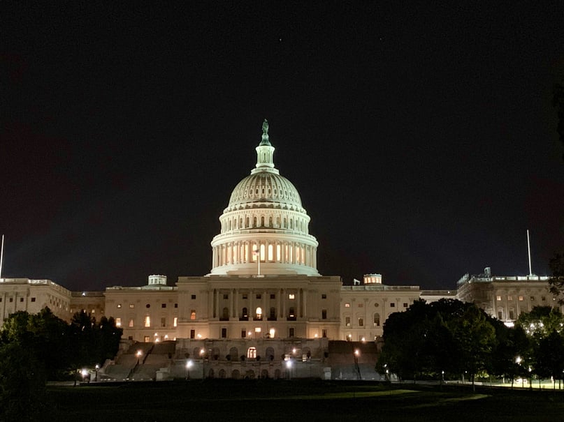 the u s capitol building at night
USA Trip; Travel Planner; 3Day Trip Plan; Photography